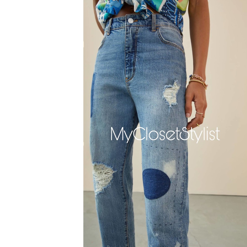 Pilcro The Borrowed Boyfriend Jeans 28 NWT $150 Anthropologie New with Tag RARE! - Picture 6 of 8